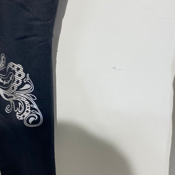 Athleta Women's Black Pull-On Stretch Flat Front Skinny Ankle Leggings Small - Picture 8 of 10